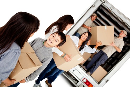 Man and van vehicle ready for a local move in Hithergreen