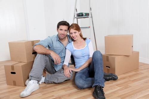Protective wrapping and packing for furniture storage