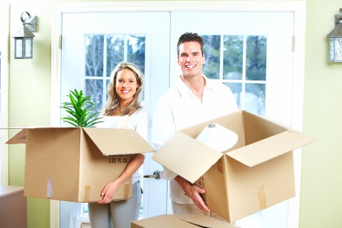 Office relocation team handling commercial removals in Hithergreen